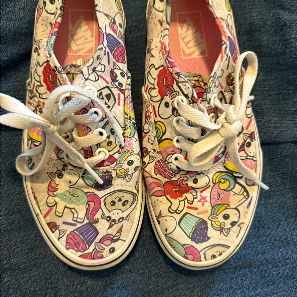 Vans Kids Donut Unicorn Print Sneakers